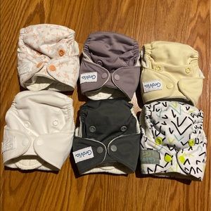 6 Grovia Newborn Diapers